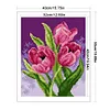 Tulips-11CT Stamped Cross Stitch 40*50cm/15.75*19.69in