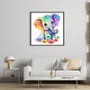 Elephant - 18CT Stamped Cross Stitch 20*20cm/7.87*7.87in