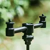 2-Head Aluminum Alloy Gas Tank Connection Lantern Bracket Camping Accessories