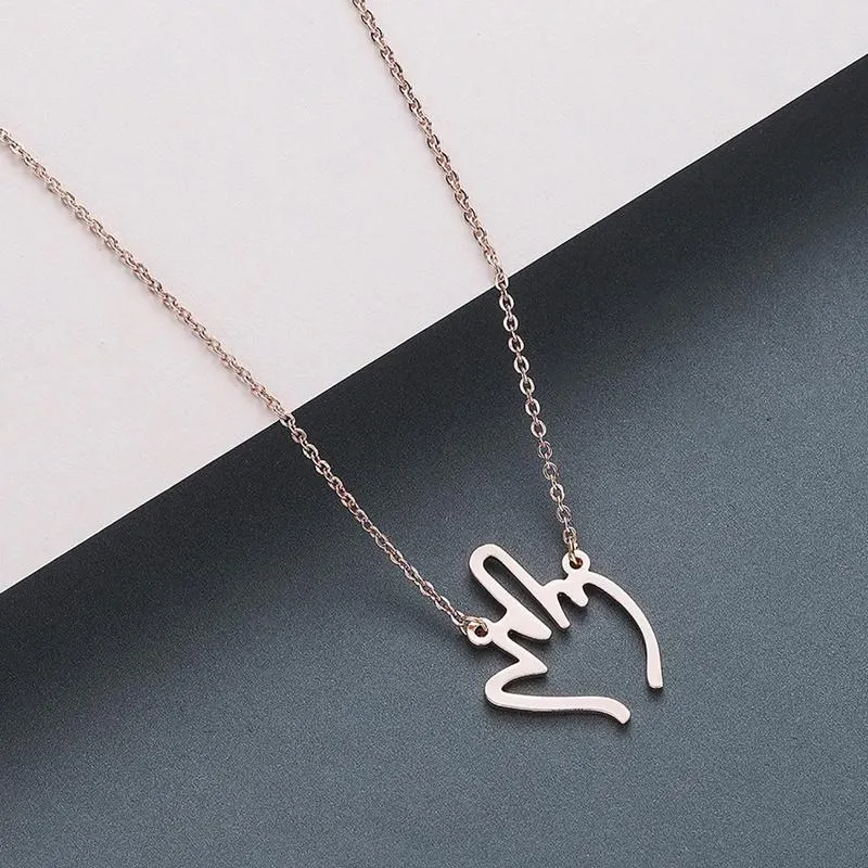 Unisex Funny Doodle Necklace