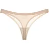 Sexy Transparent Ice Silk Low-Waist Seamless Thong