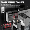 6V 12V 1.5A Car Battery Charger Smart Charger for Lead-Acid AGM GEL Batteries