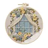 3 Set House Series- Embroidery Kits