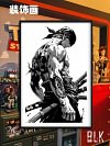 Ink Style Roronoa Zoro Decorative Painting - ONE PIECE - BLK Studio
