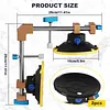 [US Local Warehouse] 2 Pack 90 Degree Stone Seam Joiner with Suction Cup for Marble Slab Installation