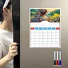 Special Shaped Garden Girl 5D DIY Diamond Painting Monthly Planner Kit