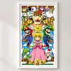 (Big Size)Super Mario - 16CT Stamped Cross Stitch - 45*75cm