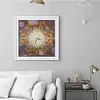 Diamond Painting-DIY Crystal Rhinestone Flower Clock(35*35 CM)