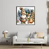 Goblin And Fawn-11CT Stamped Cross Stitch 45*45cm/17.72*17.72in