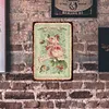 Pink Rose - Vintage Metal Signs - 20*30cm/30*40cm - Garden