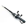 Portable Folding Fishing Rod Telescopic Fishing Pole with Reel Line Travel Rods