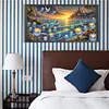 Dreamy Lake Scenery-Partial Special Shaped Diamond Painting 60*30CM(Big Size)