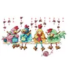 Chick Knitting Sweater - 11CT Stamped Cross Stitch 52*35cm/20.47*13.78in