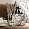 DIY Diamond Art Rhinestone Makeup Bag Crystal Transparent PVC Storage Pack Kit