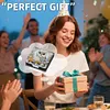 5D DIY Leather Diamond Painting Memo Pad Holder with 160 Sheets Paper (Owl)
