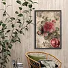 Butterflies Peonies-Full Round Diamond Painting 40*60CM