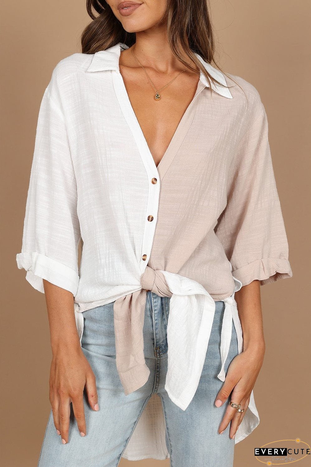 Elegant Cotton Linen Top