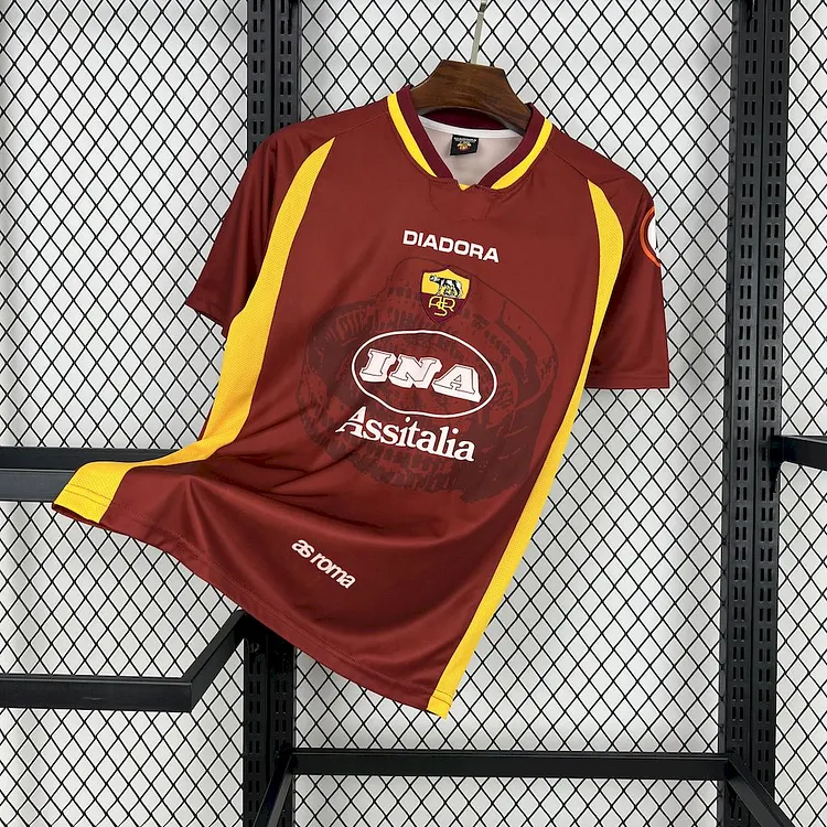 Roma 1997/1998 Retro Home Jersey