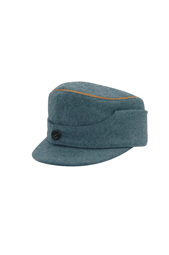   Police Gebirgsjager Single Button Bergm&uuml;tze Wool Field Cap German-Uniform
