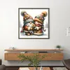 (Multi Style)Goblin And Aniaml-Full Embroidery 3 Strands 11CT Stamped Cross Stitch-45*45CM