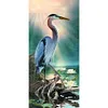 (Big Size) Delicate Crane-Full Round Diamond Painting 40*85cm