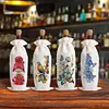 4pcs DIY Diamond Painting Wine Bag Rhinestones Liquor Bottle Cover (Butterfly)