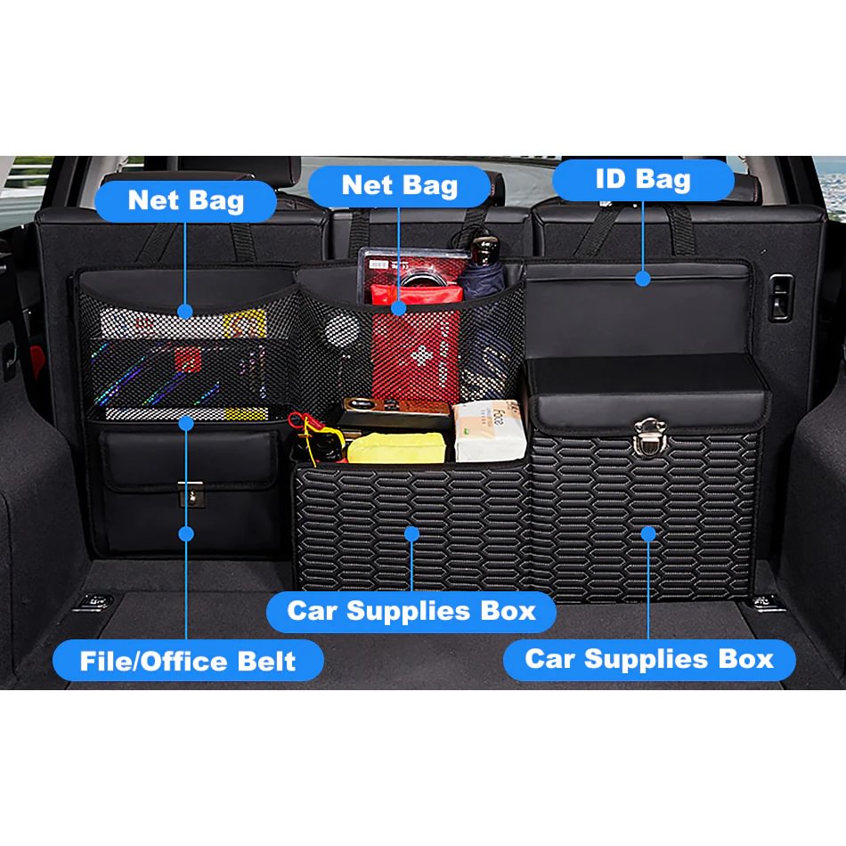 Automobile Trunk Storage Bag Hanging Net