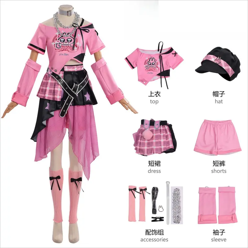 [Wetrose] Pre-Order Identity V Collab Barmaid Demi Bourbon TUZIXIUZHEN Game Outfit Cosplay Costume 
