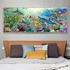 (Big Size) Ocean Dolphin - Full Round Diamond Painting 90*30cm
