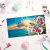 6Pcs Diamond Painting Greeting Card Butterfly Diamond Handmade Card for Friends