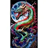 >SALE<5D DIY Full Round Drill Diamond Painting Dragon Kit Home Decoration Art Craft