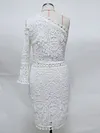 Crochet One-Shoulder Mini Dress