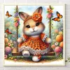 Rabbit - Round AB Drills Diamond Painting(35x35cm)