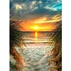 >SALE<Seascape 5D DIY Full Square Diamond Painting Rhinestone Beadwork (F008)