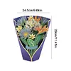 3D Paper Pop Up Flower Bouquet Greeting Card Postcard (Heaven Bird)