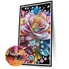 (US Local)Rose-Special Shaped Diamond Painting Kit(70*40cm)
