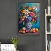 (US Local)Flower-Paint By Numbers Kit(40x60cm)