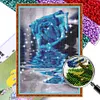 Rose - 9CT Full Beaded Cross Stitch Kit(30x42cm)