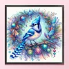 Garland Blue Tit-11CT Stamped Cross Stitch 40*40cm/15.75*15.75in