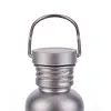 500/600/750ml Titanium Water Bottle with Lid Sports Kettle for Outdoor Picnic
