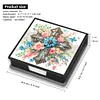 Cross Leather Diamond Art Note Box with 160 Sheets of Paper for Beginners