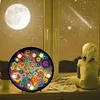 DIY LED Full Drill Special Shaped Diamond Painting Night Light Table Decor