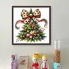 Bow Christmas Tree-11CT Stamped Cross Stitch 40*40cm/15.75*15.75in