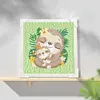 >SALE<5D DIY Full Round Drill Diamond Painting Sloth Kit Home Decor Art Craft 15x15cm