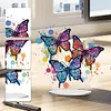  5D DIY Special Shape Diamond Painting Acrylic Desk Ornament Butterfly Decor Kit