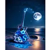 Rose Guitar - Paint by Numbers Acrylic Painting 40*50CM