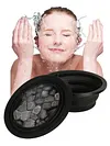 Face Ice Bath - Foldable Washbasin With Built-In Ice Tray Bowl For Face Ice Bath