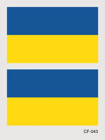 2018 Europe Cup Country Flags Sticker Body Waterproof Temporary Tattoo Flag Of Brazilian,Russian,Spain,Ukraine Face Tattoo