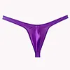 Seamless Solid Thong Men T-back Thin Low-Waisted Underpants
