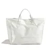 Sac fourre-tout imprim&eacute; lettres pour femme